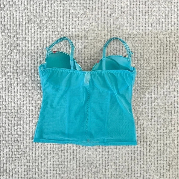 Y2k Secret Treasures Coquette Bustier Crop Top - Picture 5 of 6